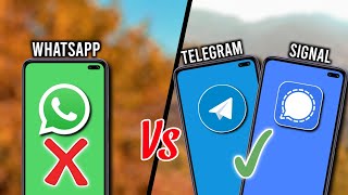 WhatsApp Vs Signal Vs Telegram : Which Messaging App Is More Secure !!