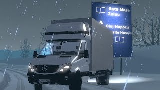 Sofer pe Duba pe zapada in Romania (Oradea - Baia Mare) - Euro Truck Simulator 2 Roleplay