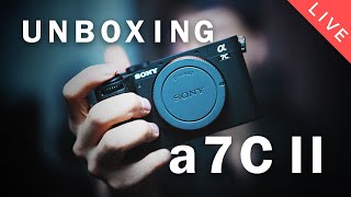 【Talk】α7C IIがソニーストアから発売日に到着したので速攻開封したい (する(した))【開封の儀】