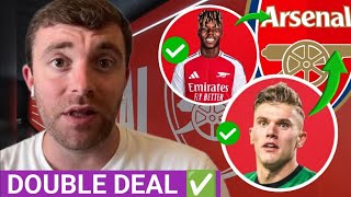 📢Finally Deal Done✅️ DOUBLE SIGNING £150 million😱 VIKTOR GYÖKERES \u0026 NICO WILLIAMS🔥TO ARSENAL January