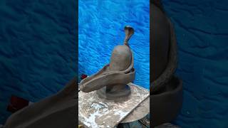 🙏🙏Shivling idol making❤️🙏|| Shivratri special clay art #shivling #idol #trending #shorts