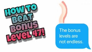 Bacon - The Game - How to Beat Bonus Level 47!