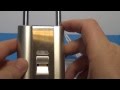 iFingerLock Fingerprint Biometric Padlock