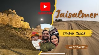 Swiftly_travel To Jaisalmer || Rajasthan || Sam Dunes || Longewala