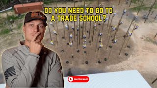 Lineman's HONEST Opinion On Trade Schools!