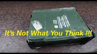 MRE Review 2015 Italian Armed Forces Combat Ration 24 Hour