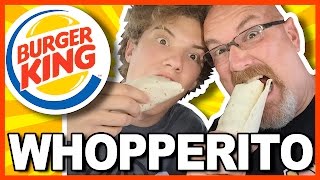 Burger King Whopperito Review with Ken & Ben in Ohio