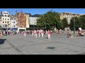 英国爱丁堡的中国文化秀 chinese dance in princes street edinburgh uk