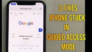 Fix iPhone Stuck in Guided access Mode: iOS Guest, Kid or Single App Mode in 2024