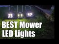 BEST Mower LED Lights EGO Gen 2 and Select Cut vs Greenworks Pro