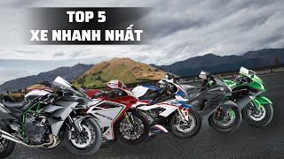 Top 5 chiếc xe moto nhanh nhất thế giới năm 2020 | Kawasaki Ninja H2R đứng ở vị trí số 1