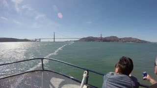 San Francisco - Blue and Gold Fleet - Golden Gate Bridge - 2015 - GoPro 4K