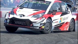 ラリーカー走行　モータースポーツジャパン 2019