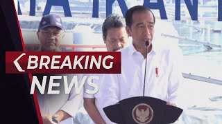 BREAKING NEWS - Presiden Jokowi Resmikan Tambak Ikan Nila di Karawang