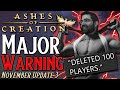 Steven Sharif Issues A Warning To Ashes of Creation Players