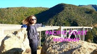 Iconic Pacific Coast Highway Road Trip from Santa Barbara to Monterey, California.