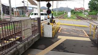 【名鉄　鵜沼宿駅】　電車が通ると駅から出られない駅　岐阜県各務原市　　GifuJapan