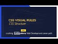 Crushing Codecademy PRO WEB DEVELOPMENT career path Challenge - CSS Structure