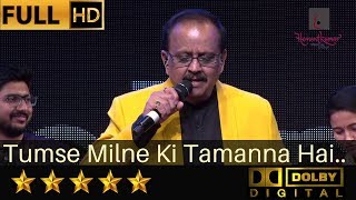 S. P. Balasubrahmanyam sings Tumse Milne Ki Tamanna Hai - तुमसे मिलने की तमन्ना from Saajan (1991)