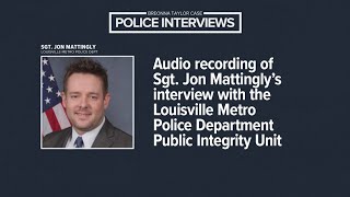 Audio of police interviews with LMPD sergeant released