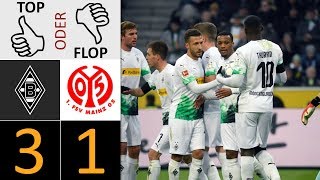 Bourssia M'Gladbach - Mainz 05 3:1 | Top oder Flop?