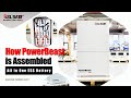 All in One 48 Volt Solar Lithium Battery ESS with 5kW Inverter Assembly Demonstration