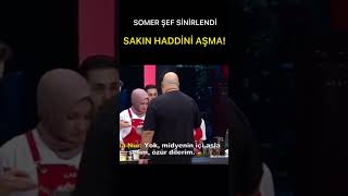 Masterchef Somer Şef Fatma Nur’u uyardı! Haddini aşma…!