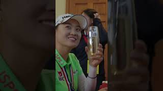 Minjee Lee: Sunday evening as the 77th U.S. Women's Open champion. 🏆👏👏