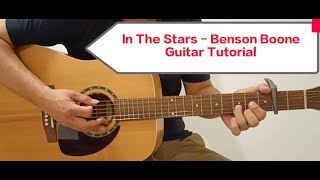 In The Stars - Benson Boone | Guitar Tutorial | Chords | Lyrics