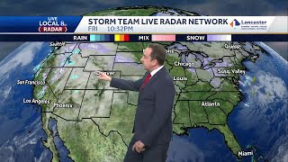 Dry Weekend, More Snow Monday