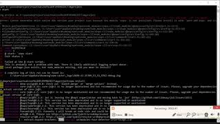 ERR! code ELIFECYCLE | react native | ERR! errno 1