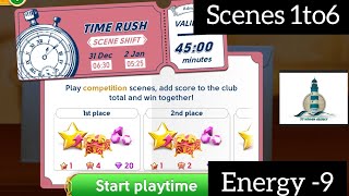 June's journey /Time Rush competition/ Scene shift/ 31/12/22to2/1/23 /energy -9