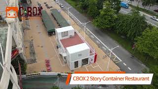 CBOX 2 Story Container Restaurant