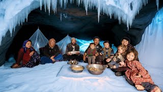 Living on the Edge: Afghan Village Family Surviving in a Freezing Cave (-40°C)