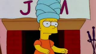 The Simpsons: Bart Mimics Marge