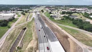 US Highway 75 lane switch will bring project closer to completion