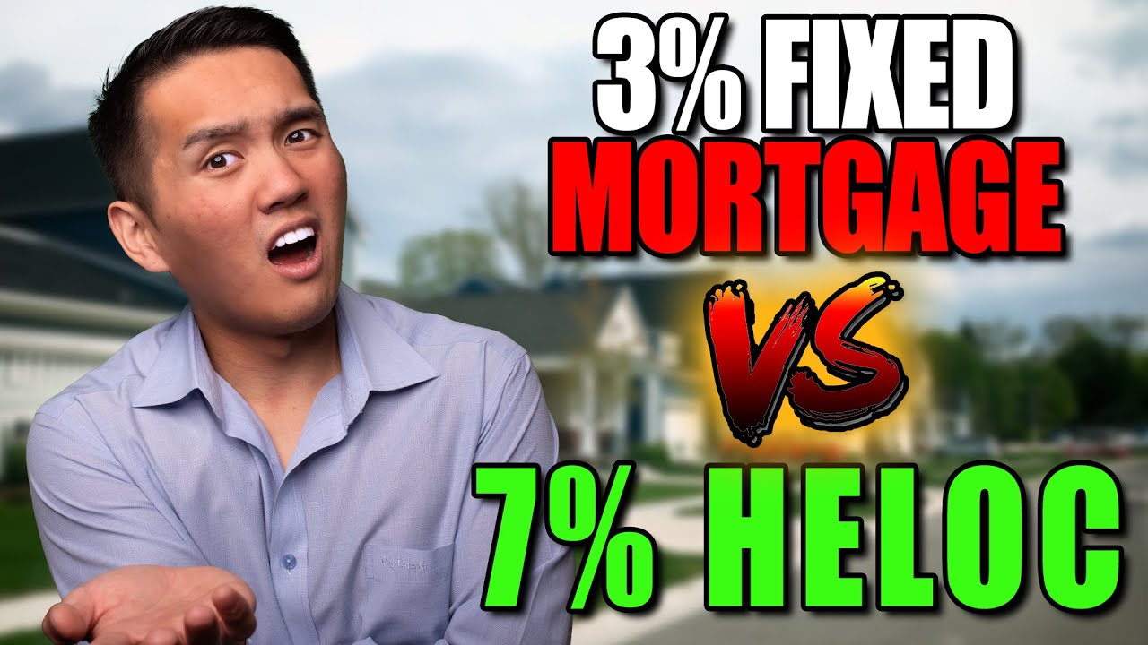 Low Fixed Rate Mortgage Vs High Variable HELOC - YouTube