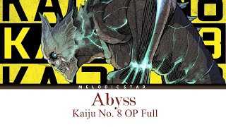 Kaiju No. 8 Opening Full『YUNGBLUD - Abyss』(Lyrics)