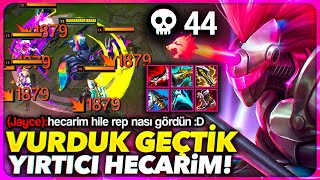 ARAP ATI HECARİM !! YIRTICI FULL KRİTİK BUİLD !! GÖREN 4 NALA KAÇIYOR AMA TEK YİYOR | Ogün Demirci