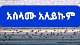 አሰላሙ አለይኩም