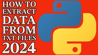 How To EXTRACT DATA From TXT File In Python 2023