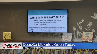 Douglas County Libraries Reopen June 29