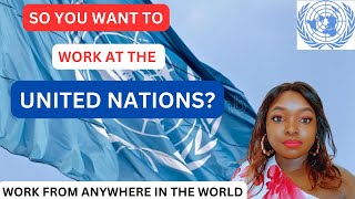 Amazing Opportunities At UNITED NATIONS| SECURE UN JOBS 2024|EASIEST&FASTEST WAY