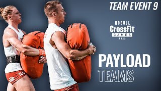 Team Event 9, Payload—2022 NOBULL CrossFit Games