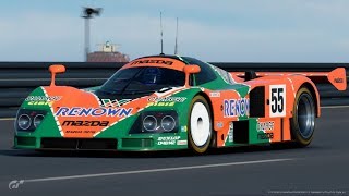 バックで300kmから一気に1速に入れてみた GTsport