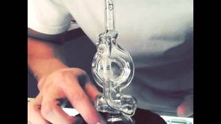 Just4Smokers | Hitting the DC Glass [Darby Holm] Mini Donut Inline Rig