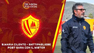 Polisportiva Santa Maria 0-1 Battipagliese | Post gara con il mister