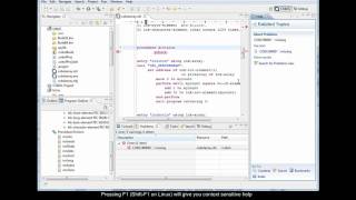 Getting context sensitive help using Visual COBOL for Eclipse