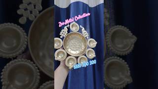 Beautiful Mayur Diya Urli of Metal at wholesale rate by Zee Metal Collection #homedecoration #shorts