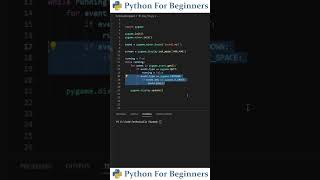 Adding Sounds In Pygame | Python For Beginners